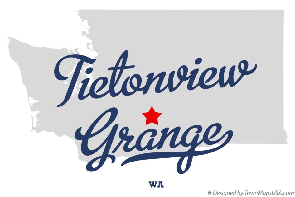 Map of Tietonview Grange Washington WA