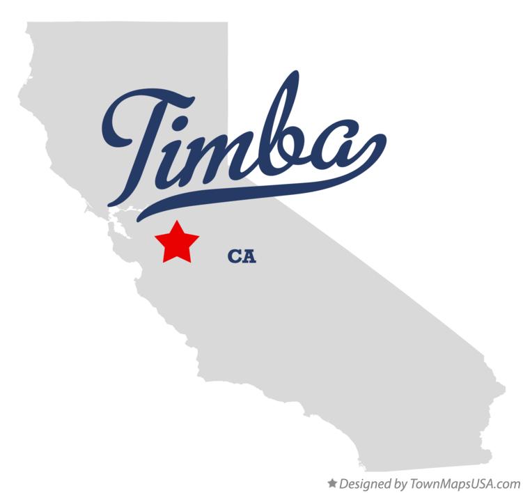 Map of Timba California CA