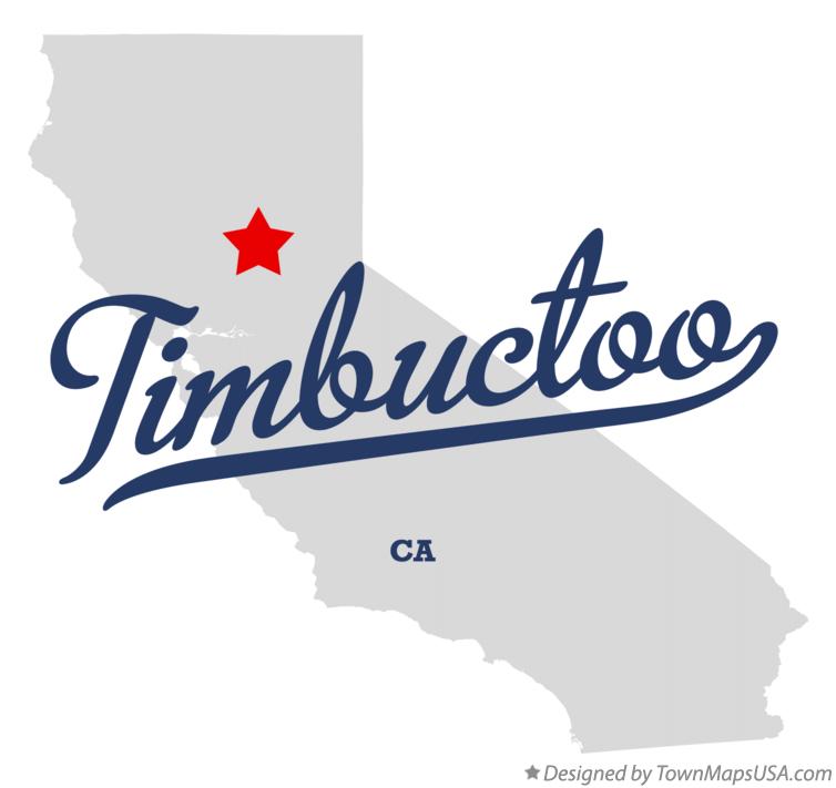 Map of Timbuctoo California CA