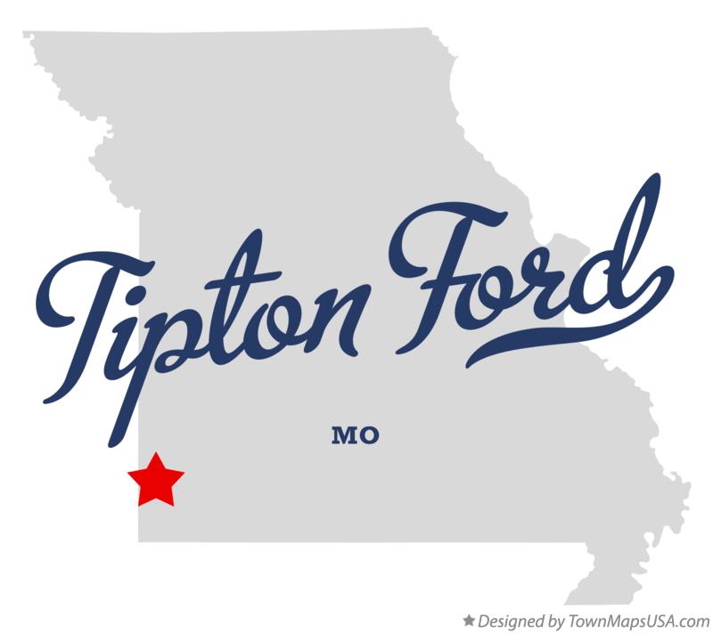 Map of Tipton Ford Missouri MO