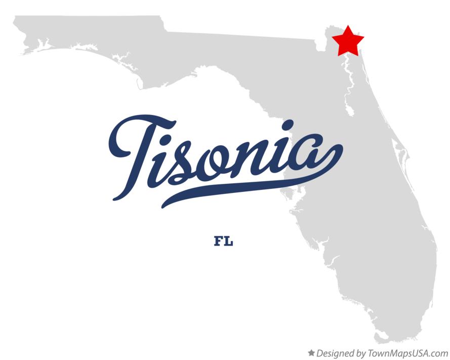 Map of Tisonia Florida FL