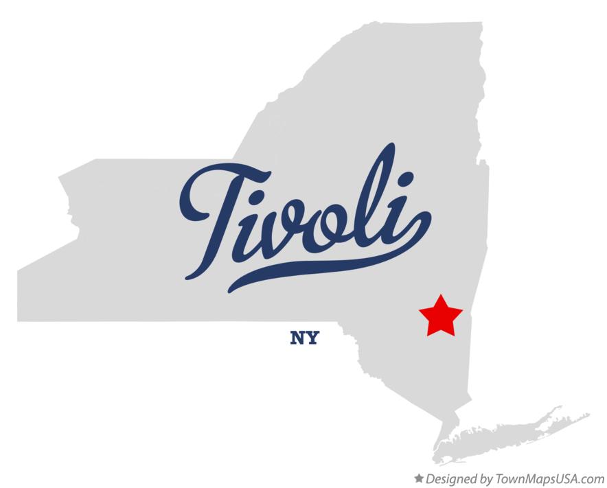 Map of Tivoli New York NY