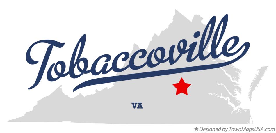 Map of Tobaccoville Virginia VA