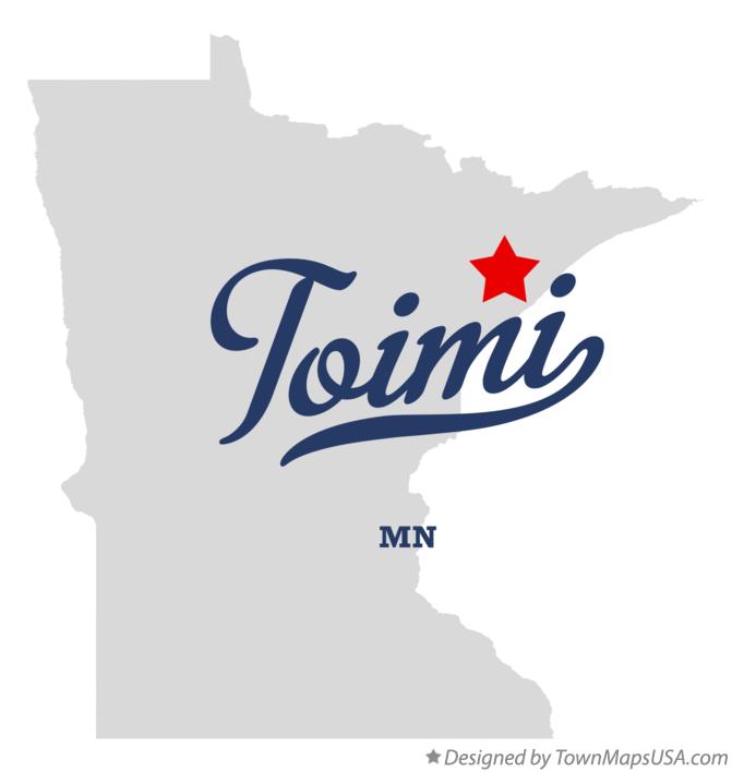 Map of Toimi Minnesota MN