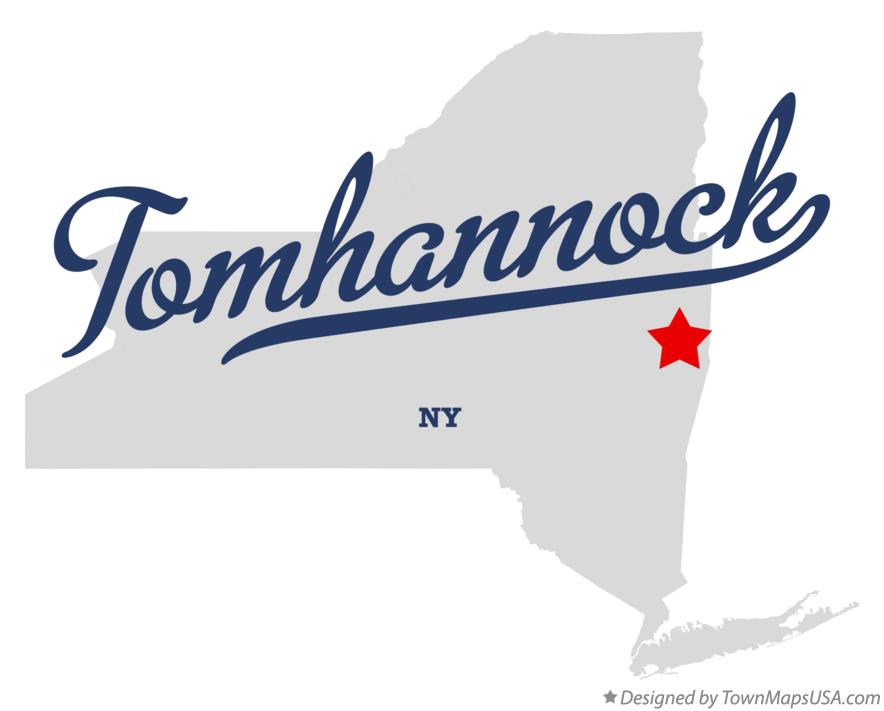 Map of Tomhannock New York NY