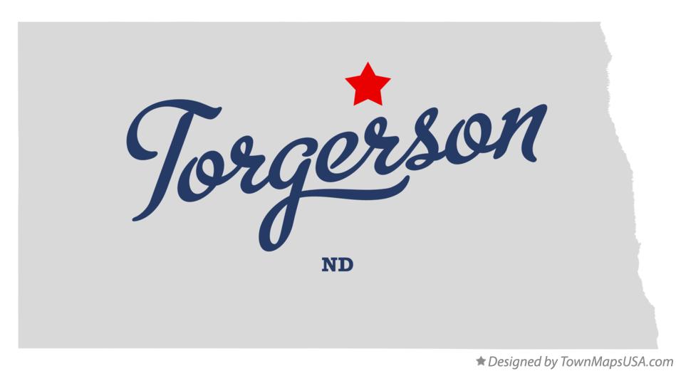Map of Torgerson North Dakota ND