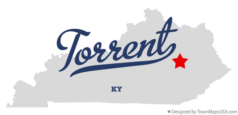 Map of Torrent Kentucky KY