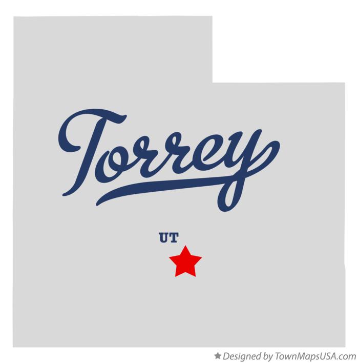 Map of Torrey Utah UT