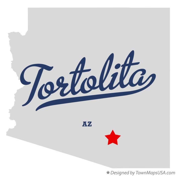 Map of Tortolita Arizona AZ