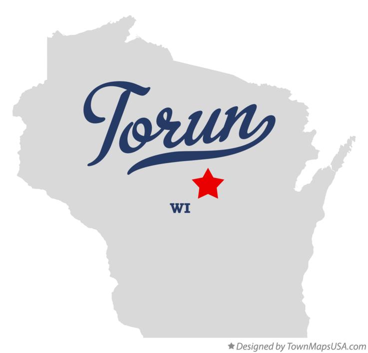 Map of Torun Wisconsin WI