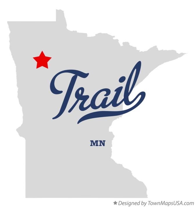 Map of Trail Minnesota MN