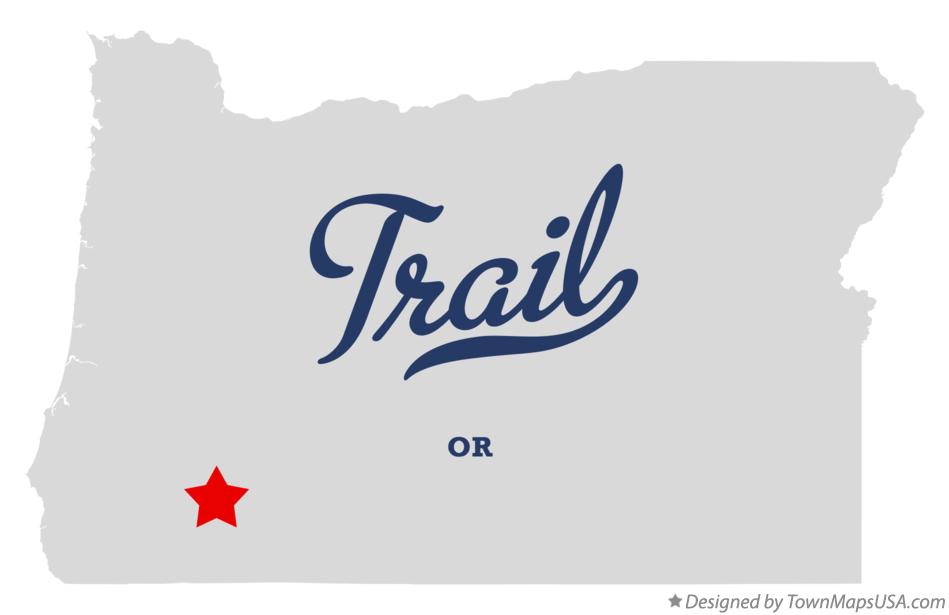 Map of Trail Oregon OR