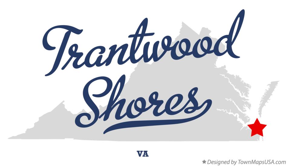 Map of Trantwood Shores Virginia VA