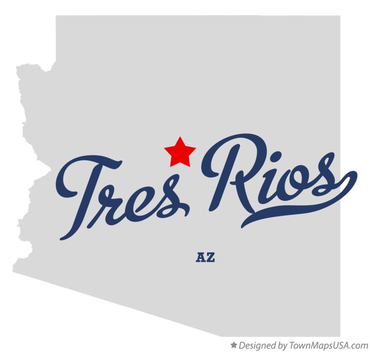 Map of Tres Rios Arizona AZ