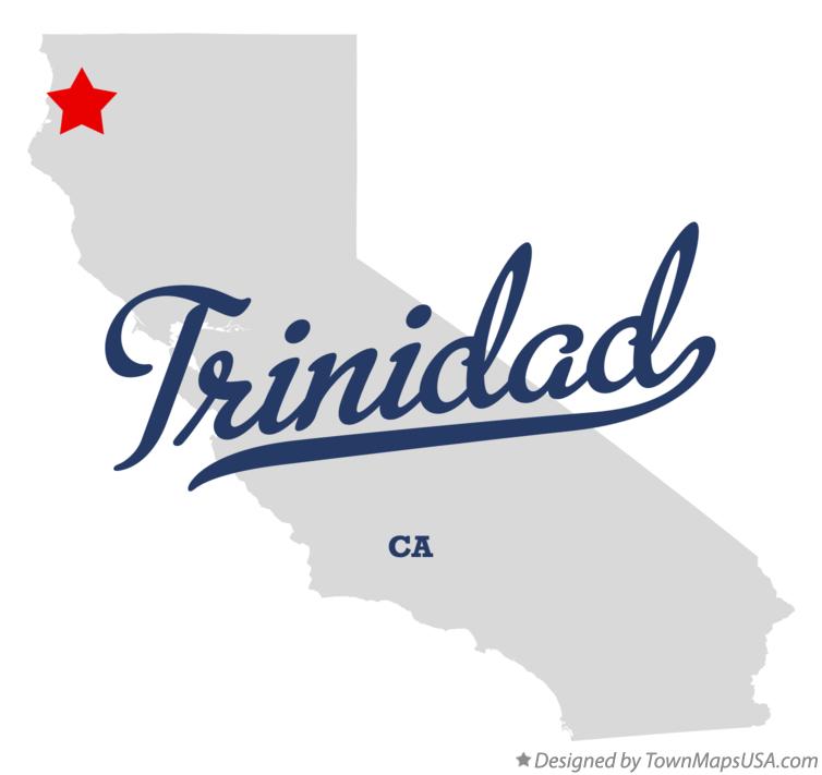 Map of Trinidad California CA