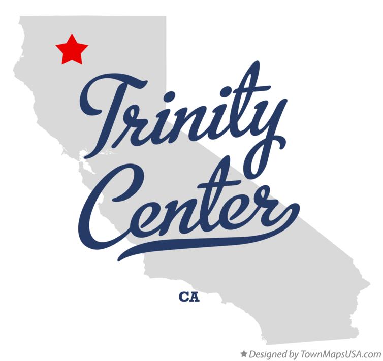 Map of Trinity Center California CA
