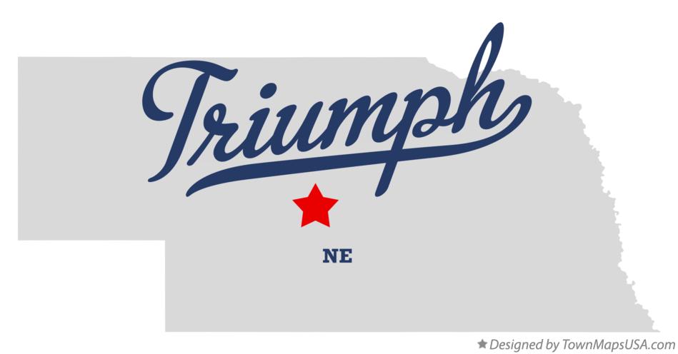 Map of Triumph Nebraska NE