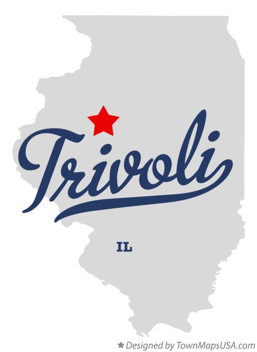 Map of Trivoli Illinois IL