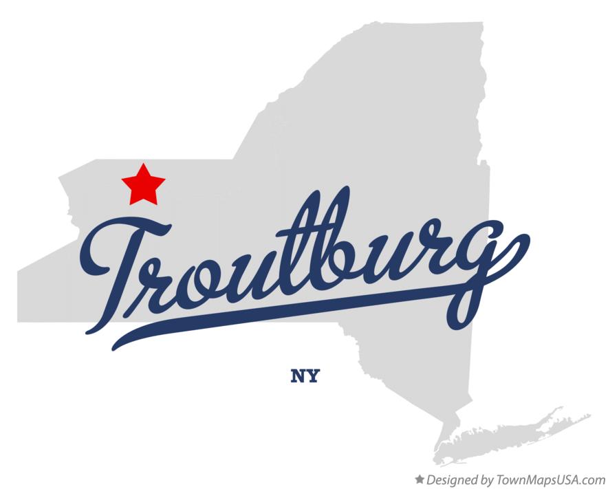 Map of Troutburg New York NY