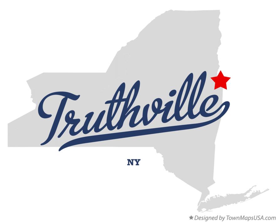 Map of Truthville New York NY