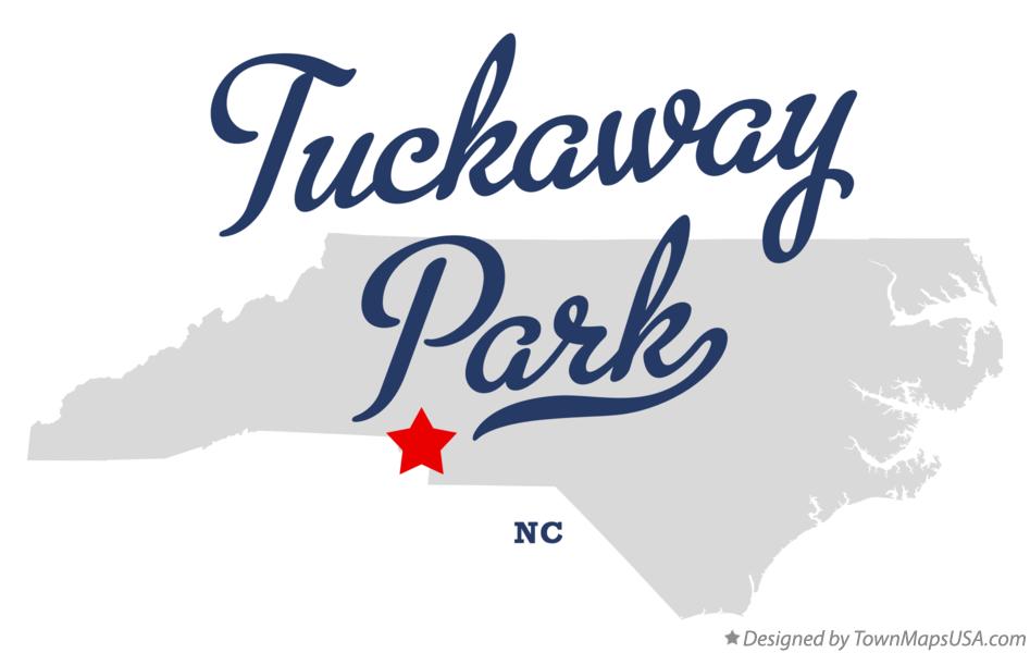 Map of Tuckaway Park North Carolina NC