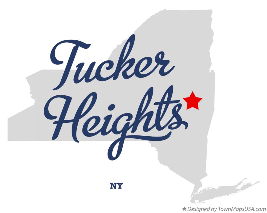 Map of Tucker Heights New York NY