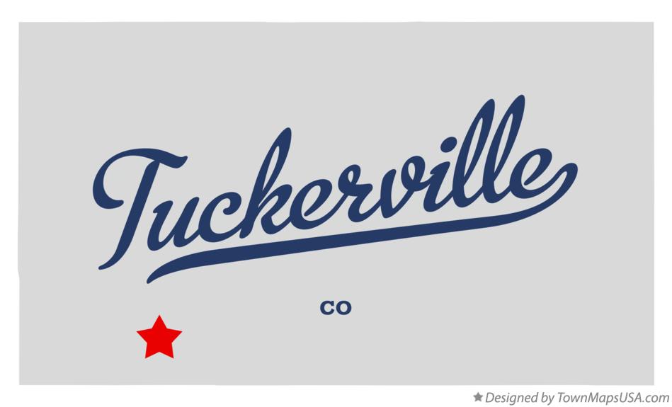Map of Tuckerville Colorado CO