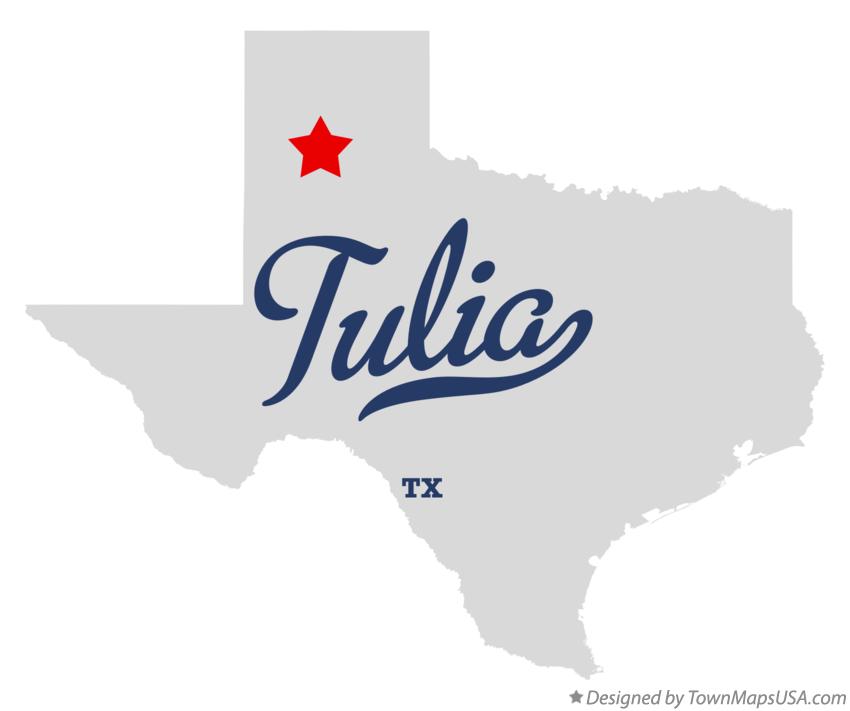 Map of Tulia Texas TX