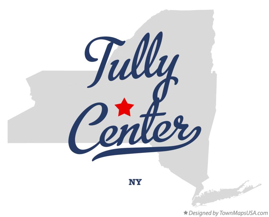 Map of Tully Center New York NY