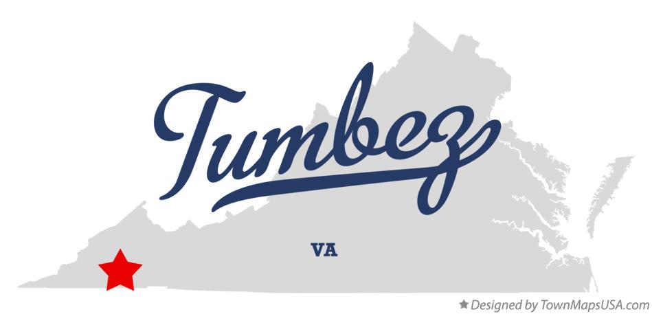 Map of Tumbez Virginia VA
