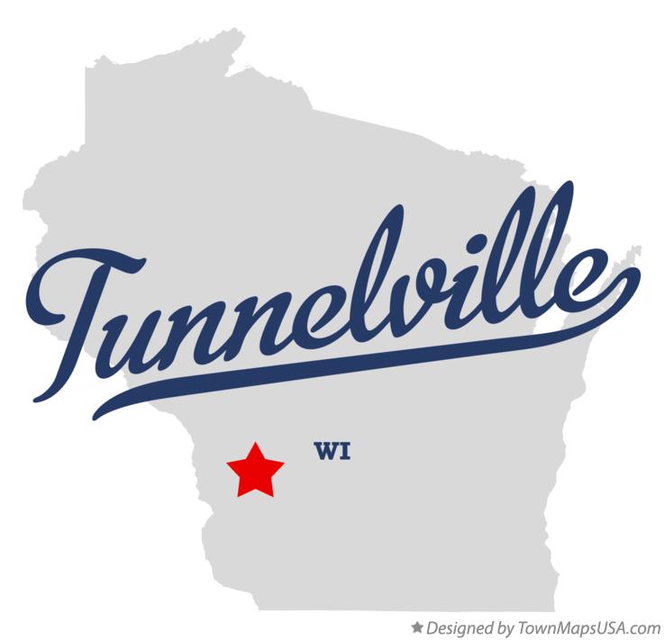 Map of Tunnelville Wisconsin WI