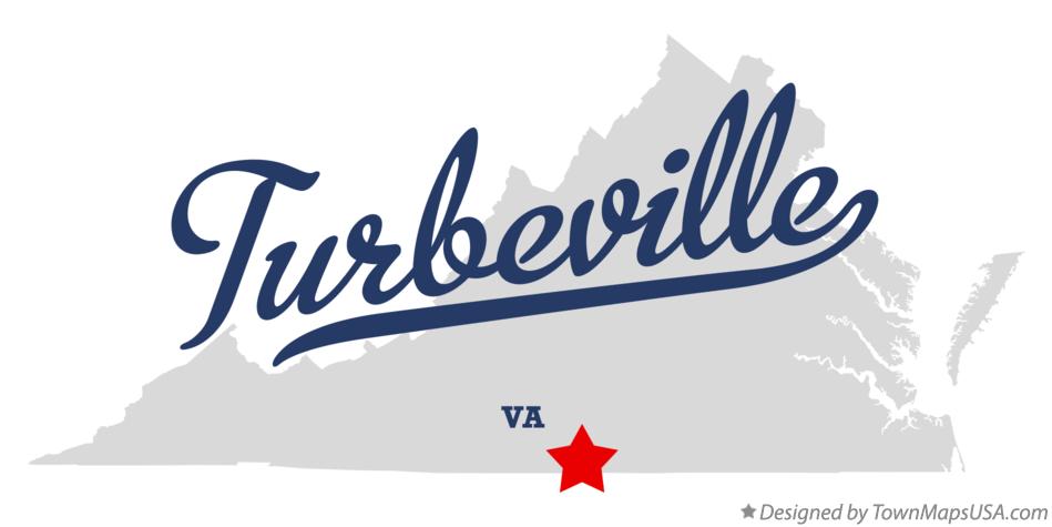 Map of Turbeville Virginia VA