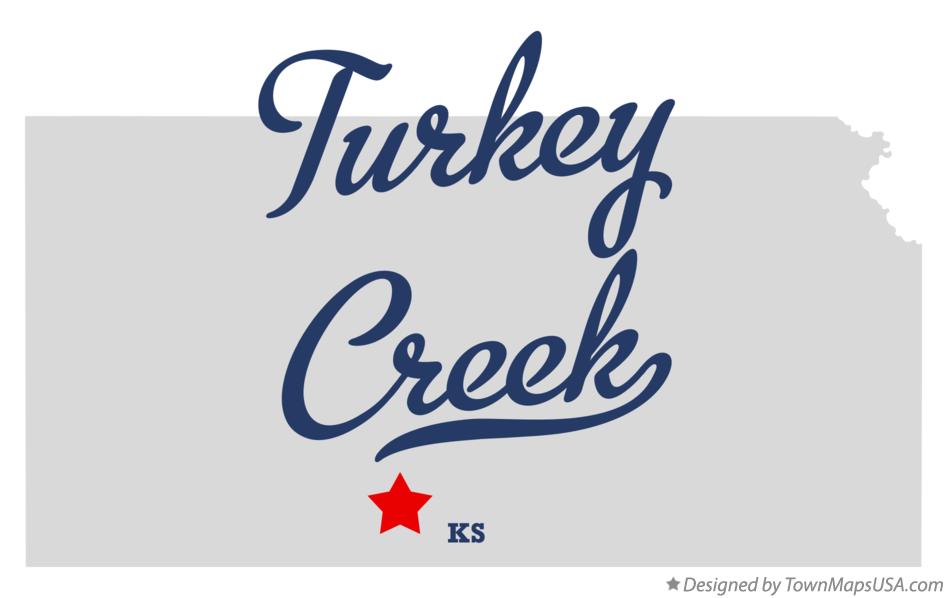 Map of Turkey Creek Kansas KS