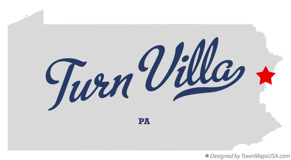 Map of Turn Villa Pennsylvania PA
