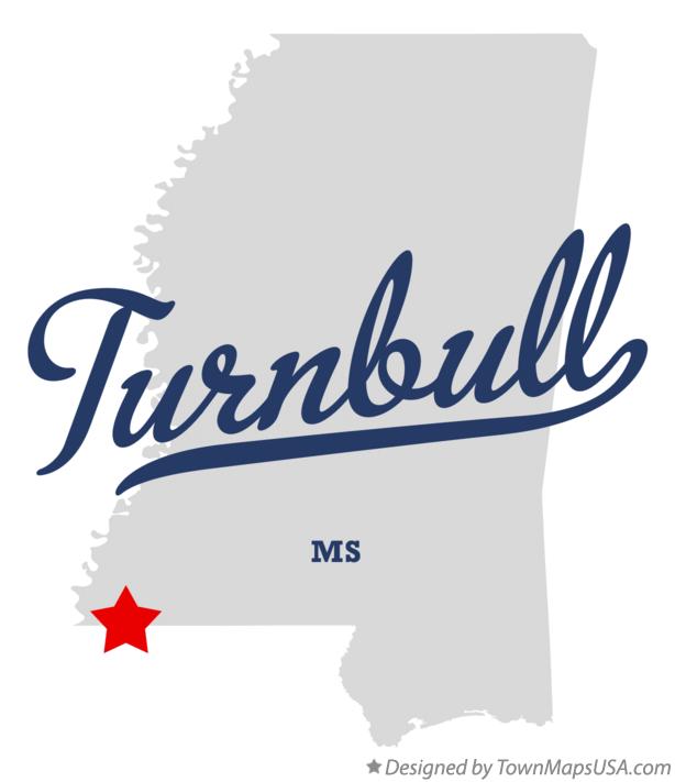Map of Turnbull Mississippi MS