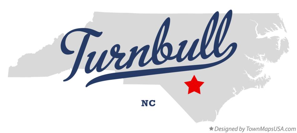 Map of Turnbull North Carolina NC