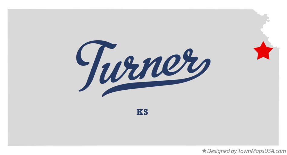 Map of Turner Kansas KS
