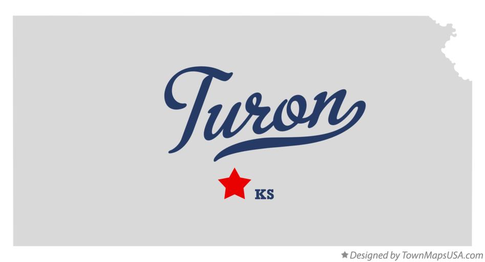 Map of Turon Kansas KS