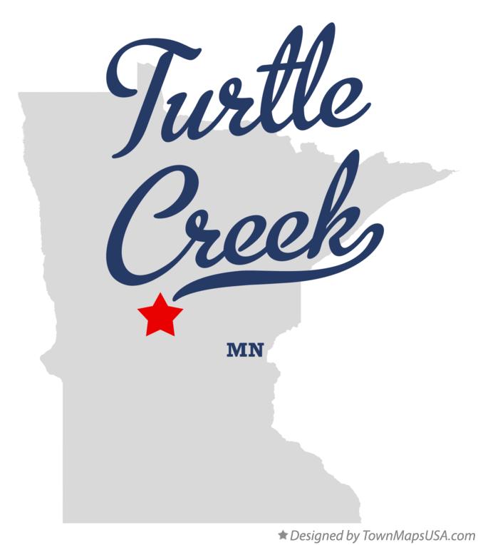 Map of Turtle Creek Minnesota MN
