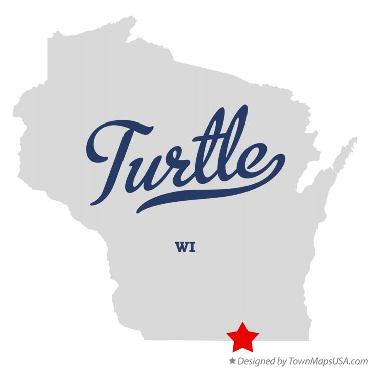 Map of Turtle Wisconsin WI