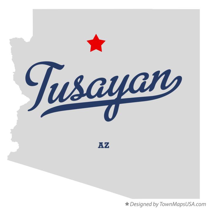 Map of Tusayan Arizona AZ