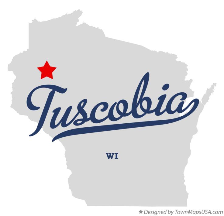 Map of Tuscobia Wisconsin WI
