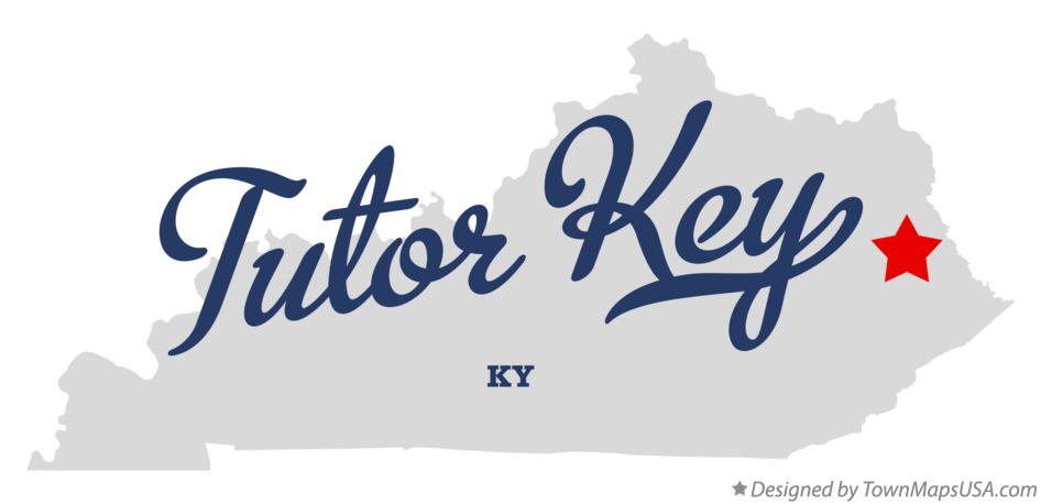 Map of Tutor Key Kentucky KY