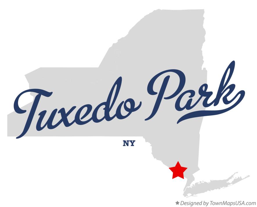 Map of Tuxedo Park New York NY