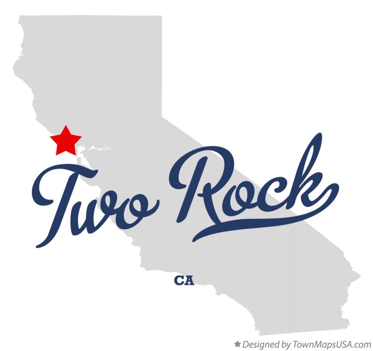 Map of Two Rock California CA