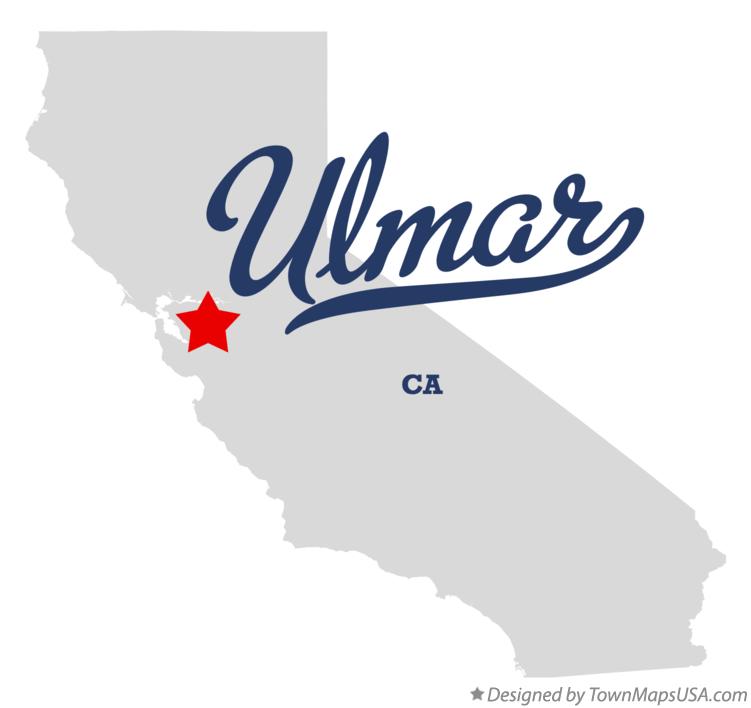 Map of Ulmar California CA