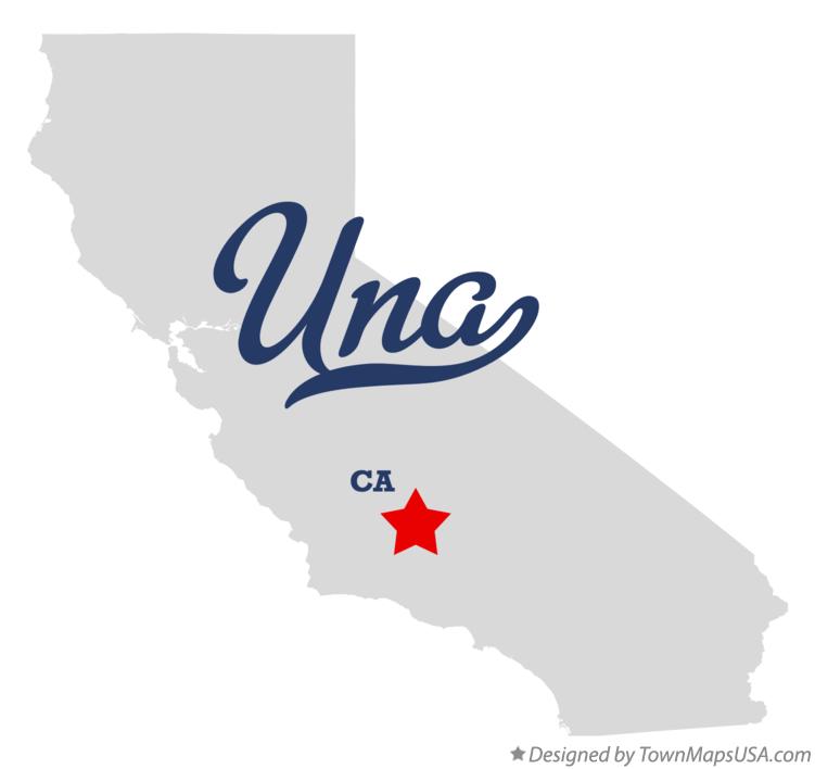 Map of Una California CA