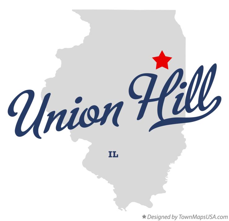 Map of Union Hill Illinois IL