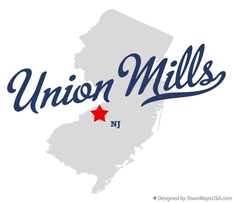 Map of Union Mills New Jersey NJ