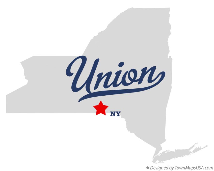 Map of Union New York NY